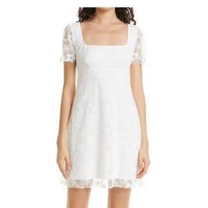 STAUD white rehearsal or shower dress